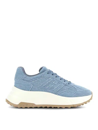 Hogan Lace-ups In Light Blue