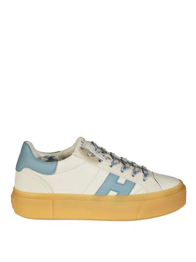Hogan Laced Sneakers For Women - Ss26 Collection In Neutral