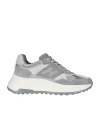 Hogan Laced Sneakers In Grey