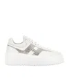 Hogan Laced Sneakers In White