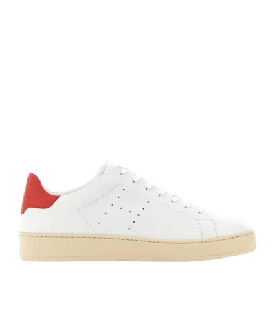 Hogan Laced Sneakers In White