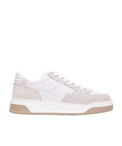 Hogan Laced Sneakers In White