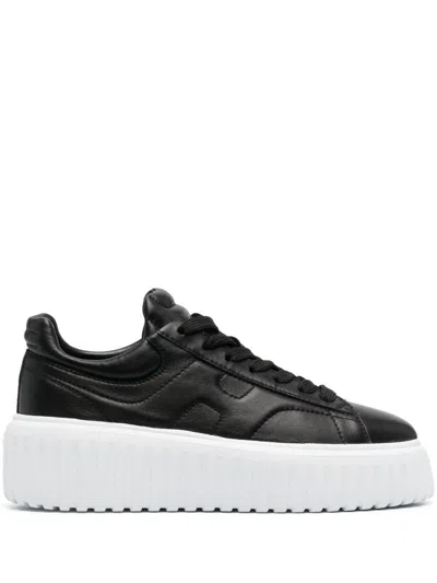 Hogan H-stripes Sneakers In Multicolor