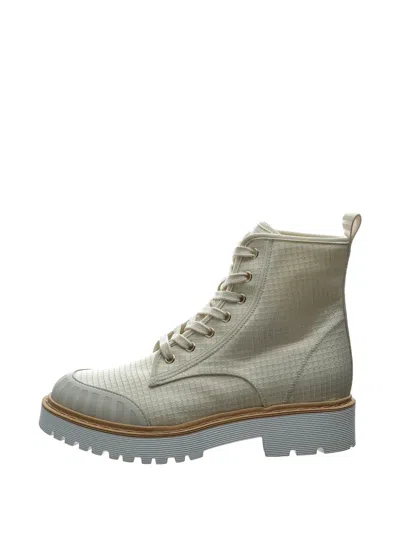 Hogan Lace-up Combat Boots In Multi