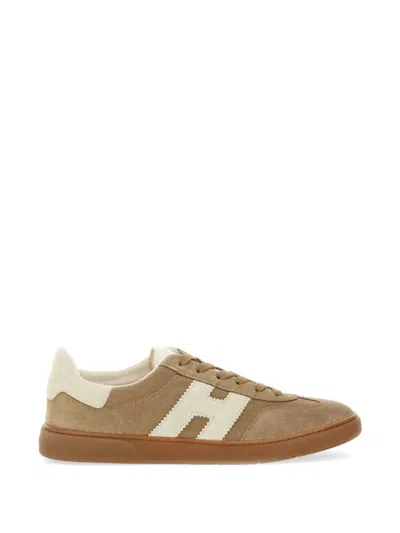 Hogan Lace-up Suede Sneakers In Multi