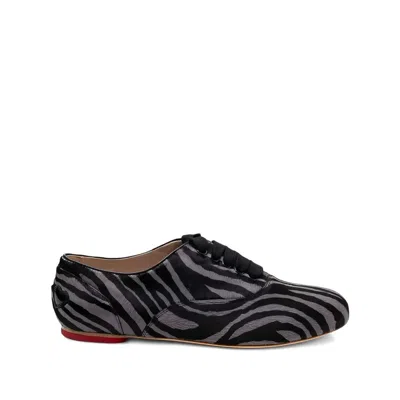 Hogan Zebra-print Lace-up Sneakers In Animal Print