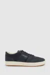 Hogan Leather And Suede Lace-up Trainers In Black