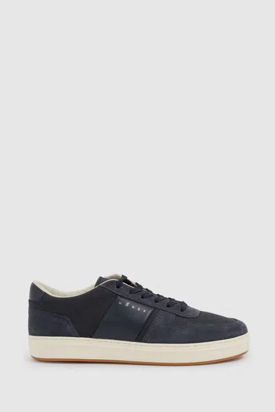 HOGAN HOGAN LEATHER AND SUEDE LACE-UP TRAINERS