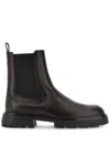 Hogan Knöchelhohe Lederstiefel In Brown