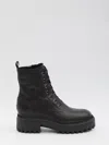 Hogan 20mm Lace-up Platform Boots