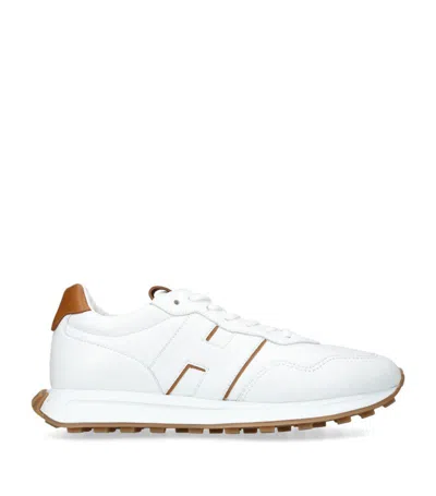 Hogan White Leather H601 Sneakers