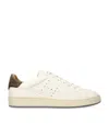 Hogan Perforated Leather Sneakers In White