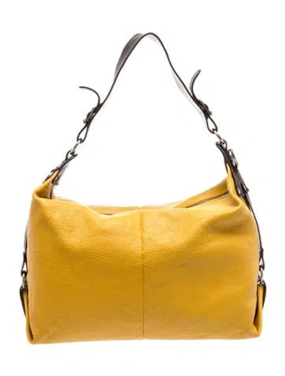 Pre-owned Hogan Leather Hobo In Brown