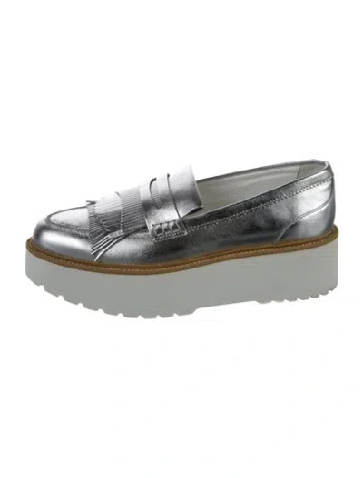 Pre-owned Hogan Leather Mules