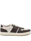 Hogan Round Toe Low Top Sneakers In White