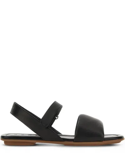 Hogan Sandalen Aus Leder In Schwarz