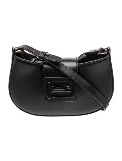 Pre-owned Hogan Leather Shoulder Bag In Blue