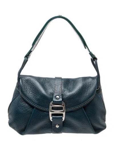 Pre-owned Hogan Leather Shoulder Bag In Blue