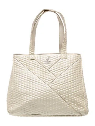 Pre-owned Hogan Leather Shoulder Bag In Neutral