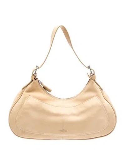 Pre-owned Hogan Leather Shoulder Bag In Neutrals