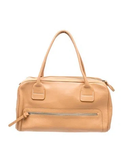 Pre-owned Hogan Leather Shoulder Bag In Neutrals