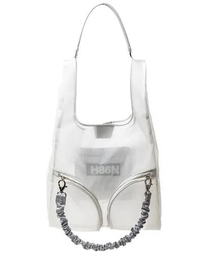 Hogan Leather Shoulder Bag In White