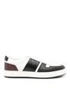 Hogan H668 Low-top Leather Sneakers In Blanco