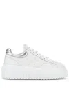 Hogan Leather Sneakers For Comfort In White