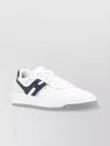Hogan H630 Logo-patch Low-top Sneakers In White