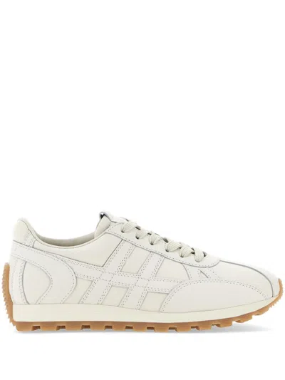 HOGAN LEATHER SNEAKERS