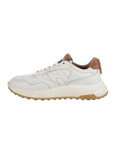 Pre-owned Hogan Leather Sneakers In White