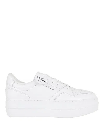 HOGAN LEATHER SNEAKERS