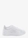 Hogan Leather Sneakers With Glittered Patch