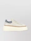 Hogan Leather Sneakers With H-stripes And Chunky Sole