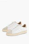Hogan Leather Sneakers With Suede Toe In Multi