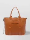 Hogan Leather Tote Bag With Detachable Strap