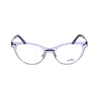 Hogan Light Blue Plastic Frames In Purple