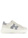 Hogan Light Blue Rebel Sneaker In White