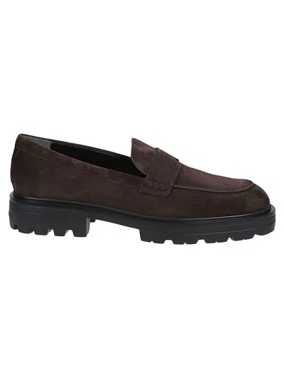 Hogan Loafers In Brown