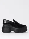 Hogan H-stripes Platform Loafers In Schwarz