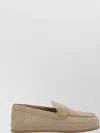 Hogan Loafers With Rubber Sole And Suede Finish