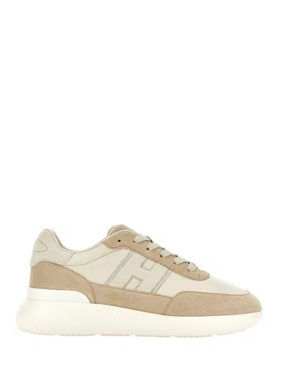 Hogan Logo Detail Lace-up Sneakers For Men In Multi