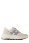 Hogan Chunky Sole Sneakers With Textured Outsole In White