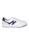 Hogan H630 Logo-patch Low-top Sneakers In White
