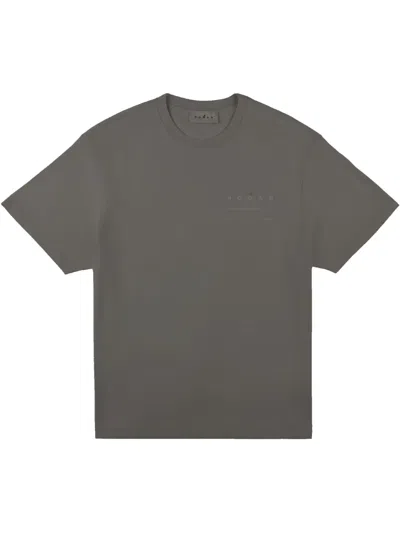 Hogan Logo-print T-shirt In Neutrals