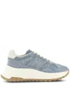 Hogan Hi-fi Lace-up Sneakers In Blue