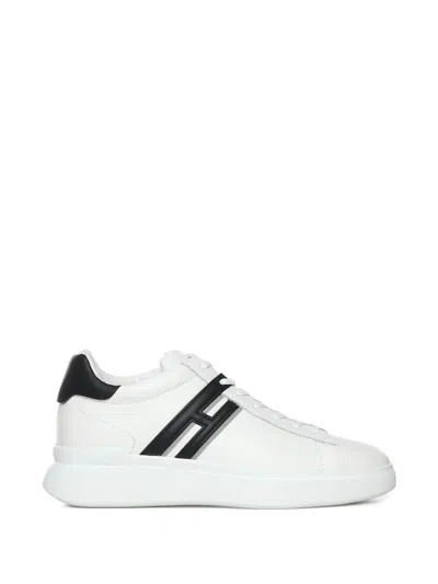 Hogan Premium Calfskin Sneakers For Men In Brown