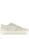 Hogan Low-top Sneakers Round Perforated Box In Neutrals