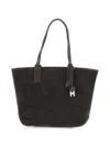 Hogan Double-handle Shoulder Bag In Brown