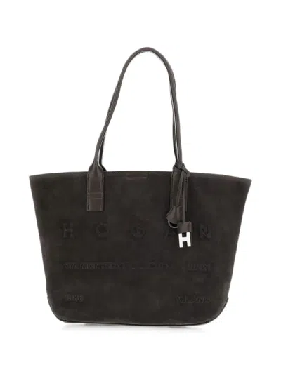 HOGAN LOGO-EMBOSSED TOTE BAG